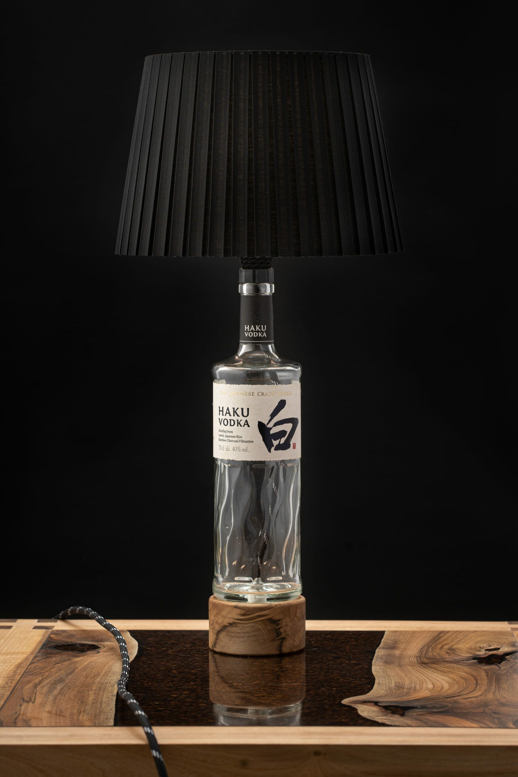 Egyedi lámpa – átlátszó üveg – RAPTor Design
